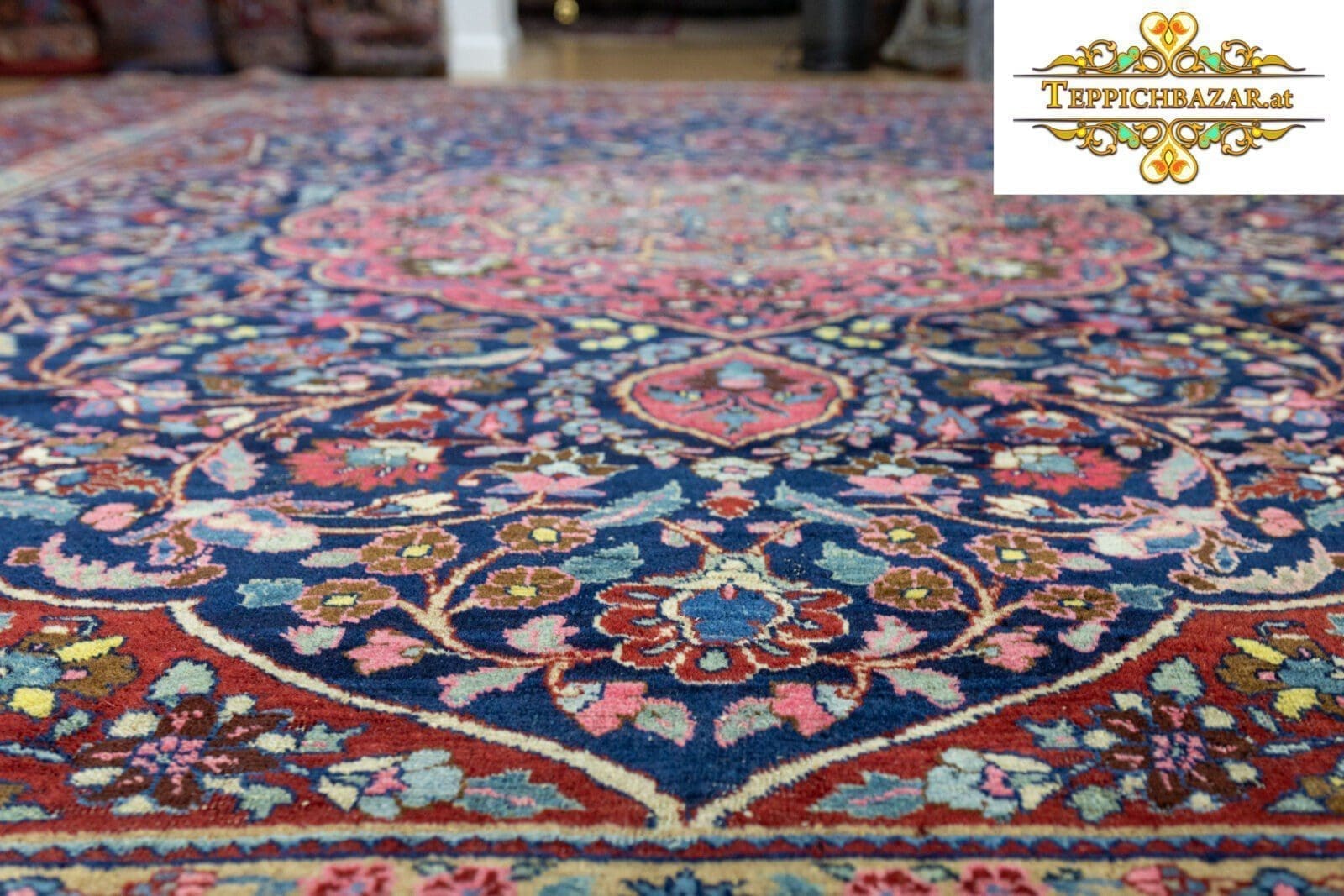 Perserteppich Isfahan ca. 340x250cm handgeknüpft (Verkauft)