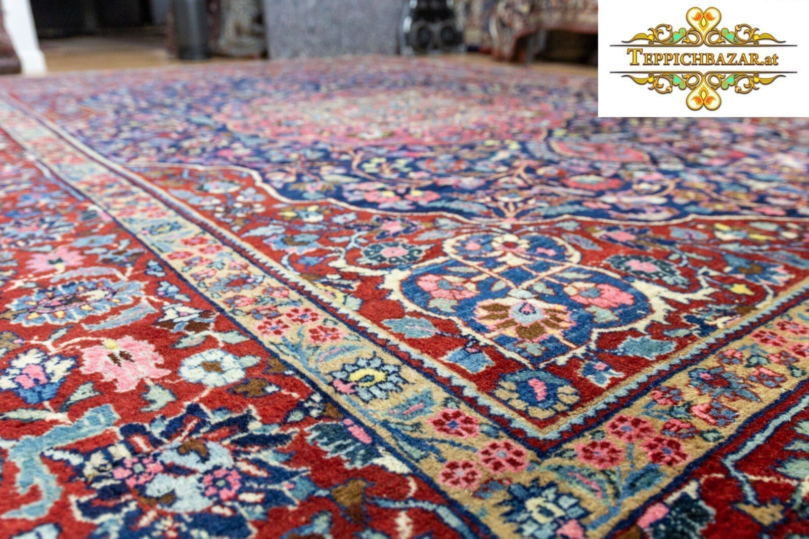 Perserteppich Isfahan ca. 340x250cm handgeknüpft (Verkauft)