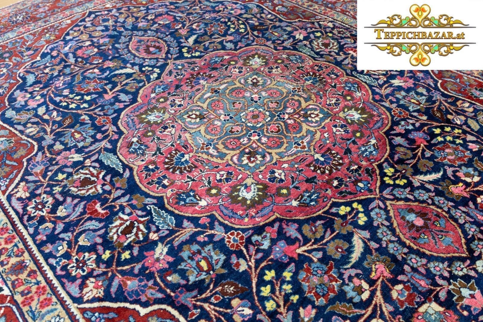 Perserteppich Isfahan ca. 340x250cm handgeknüpft (Verkauft)