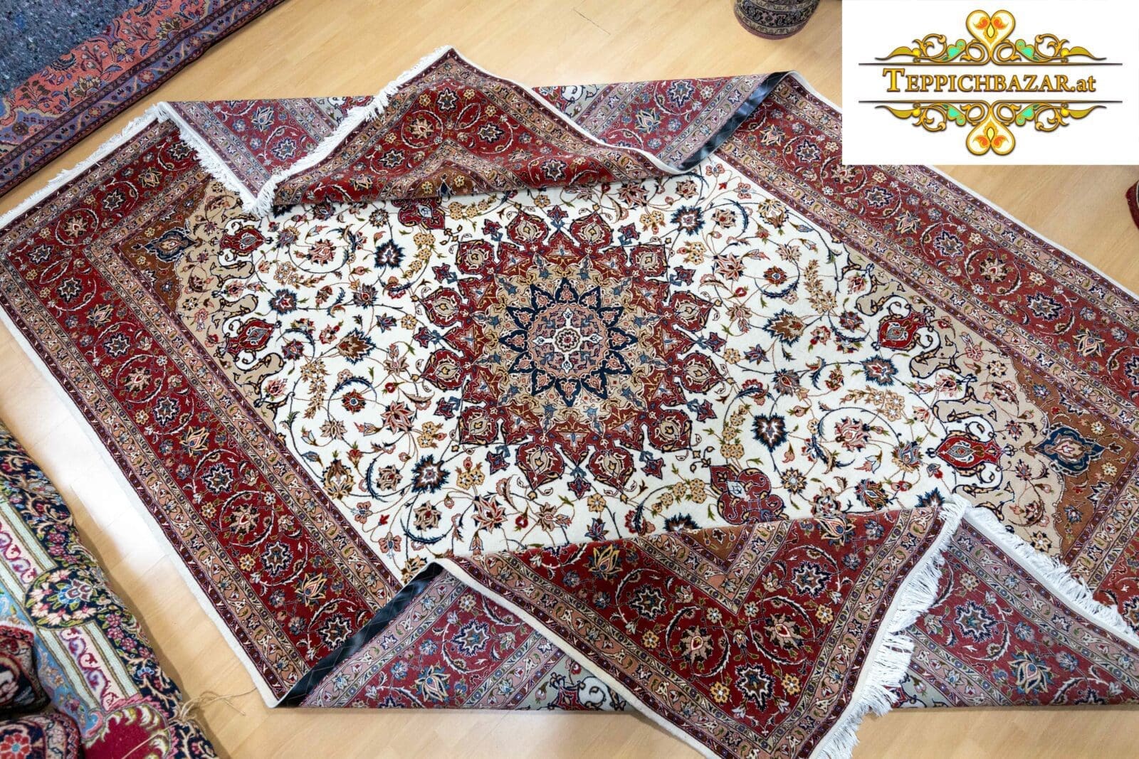 img_7166 Perserteppich Täbriz ca. 360 x 252 cm handgeknüpft (Verkauft)