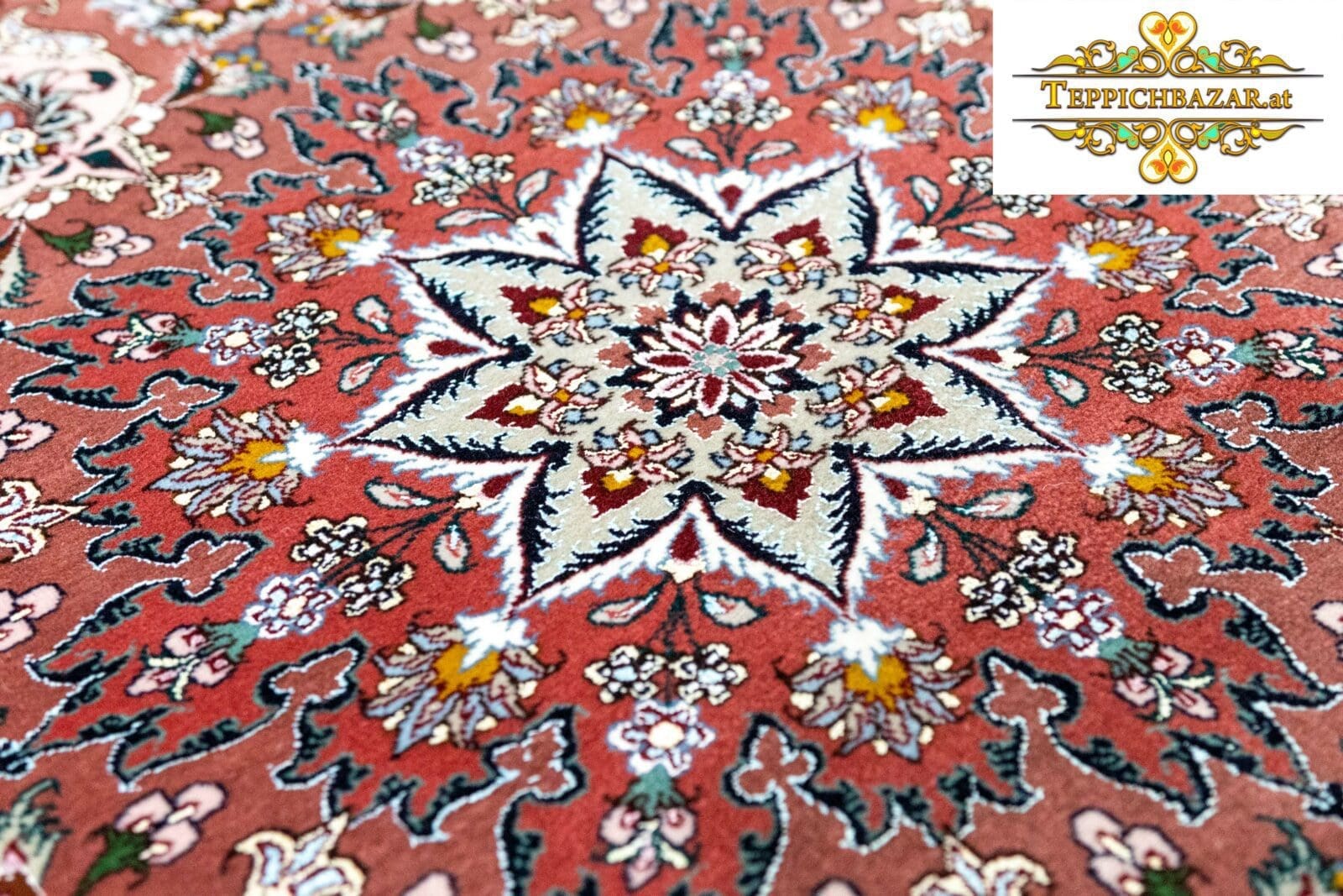 Perserteppich Täbriz ca. 353x252 cm handgeknüpft (Verkauft)