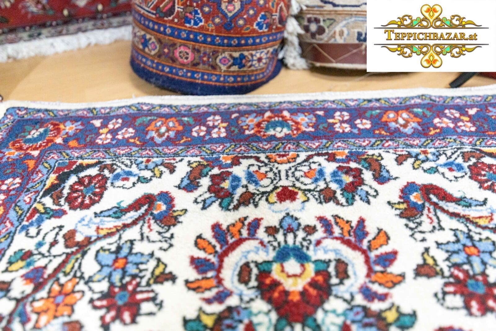 Perserteppich Sarough ca 380x86 cm Wolle handgeknüpft (Verkauft)