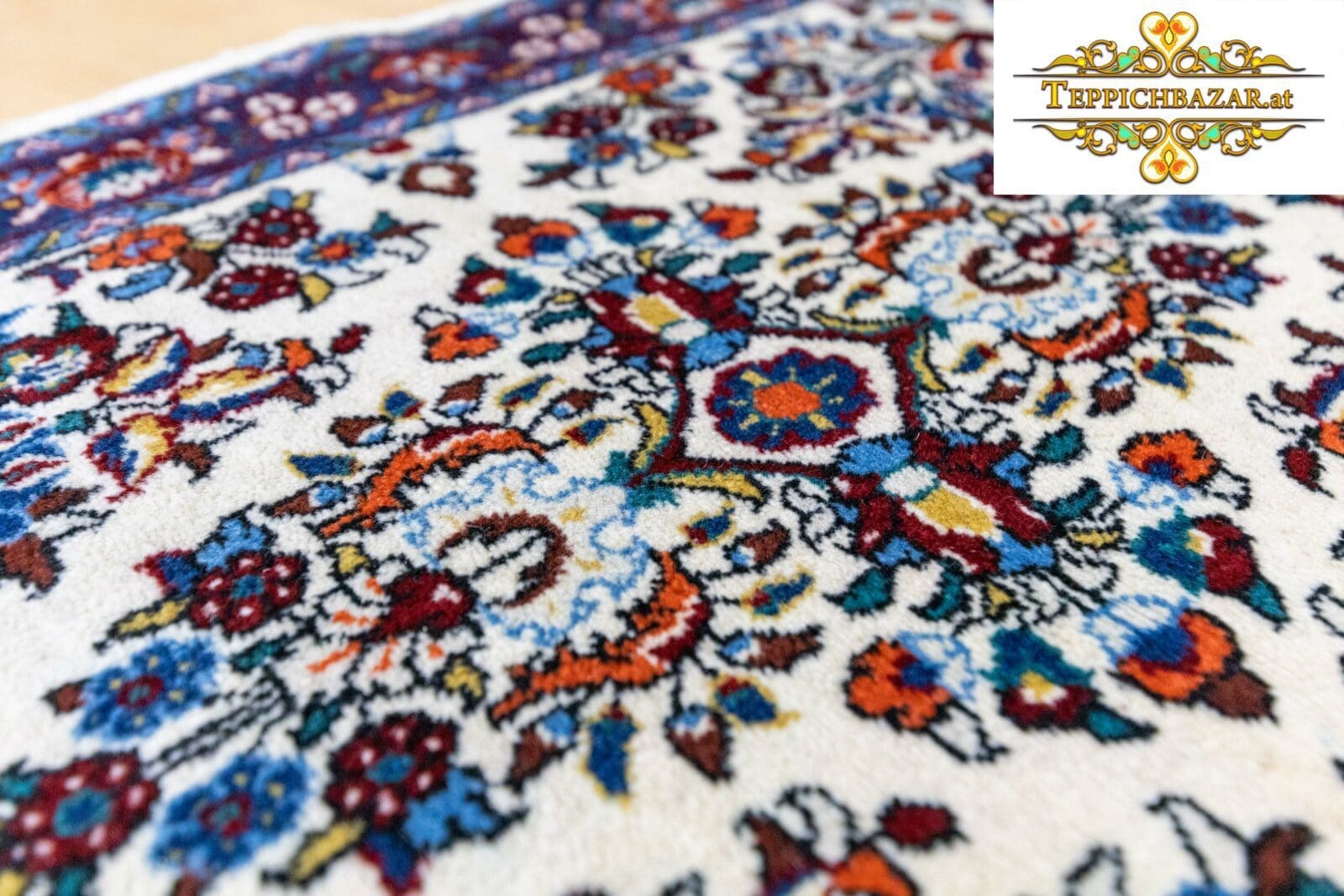 Perserteppich Sarough ca 380x86 cm Wolle handgeknüpft (Verkauft)