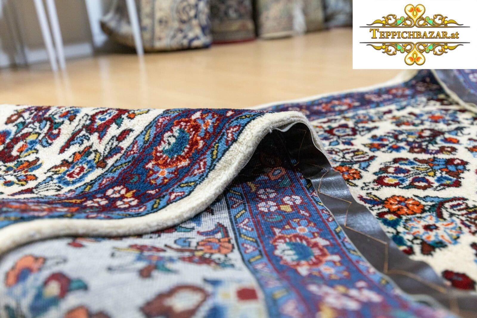 Perserteppich Sarough ca 380x86 cm Wolle handgeknüpft (Verkauft)