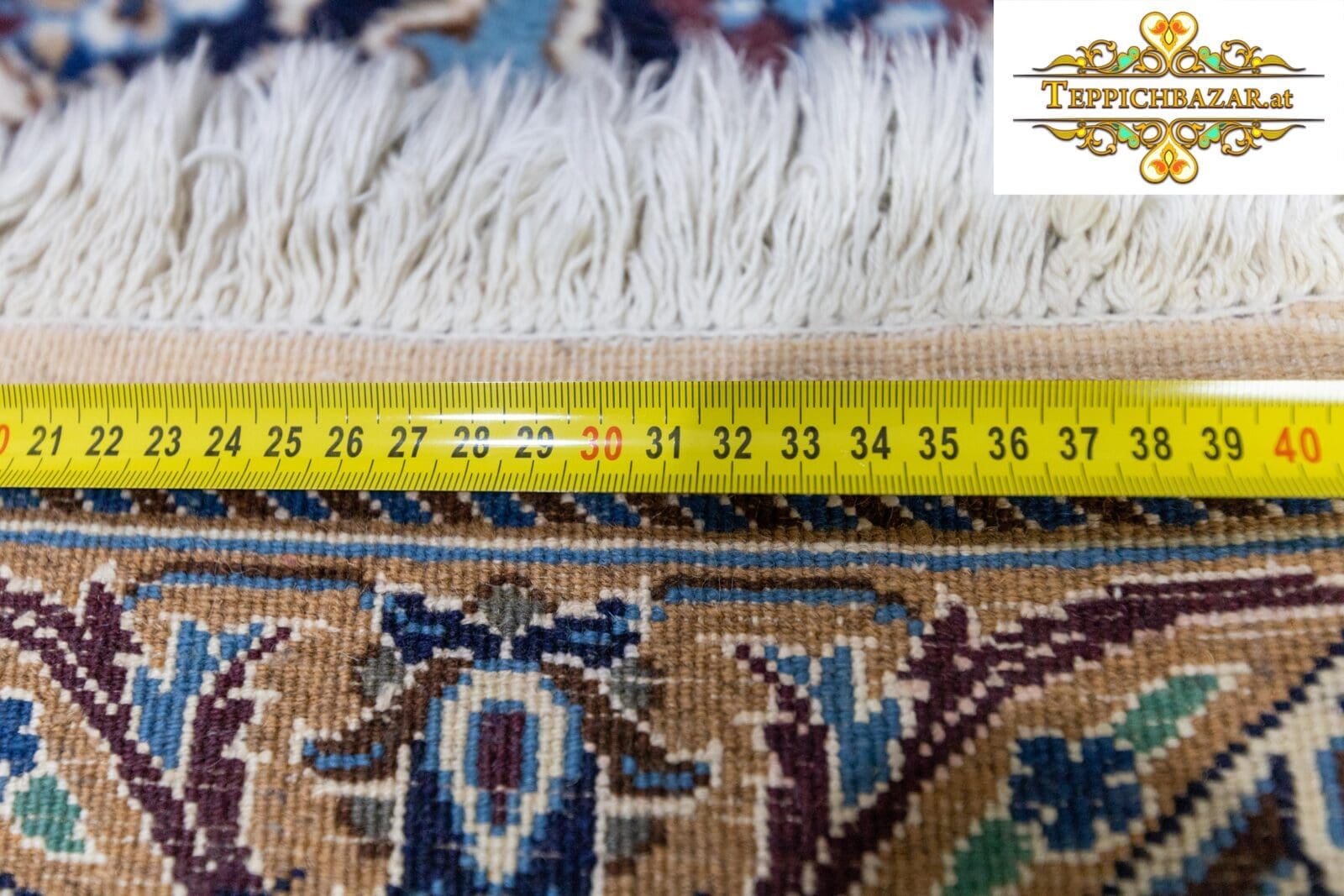 Perserteppich Nain ca. 245x245cm Wolle handgeknüpft (Verkauft)