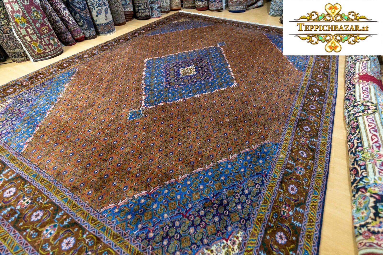 Perserteppich Täbriz ca 340x250 cm Wolle handgeknüpft