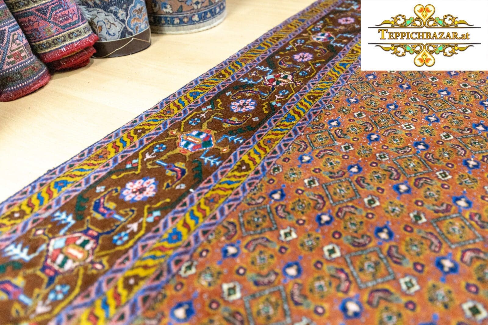 Perserteppich Täbriz ca 340x250 cm Wolle handgeknüpft