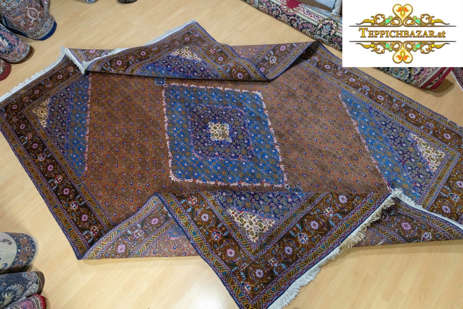Perserteppich Täbriz ca 340x250 cm Wolle handgeknüpft