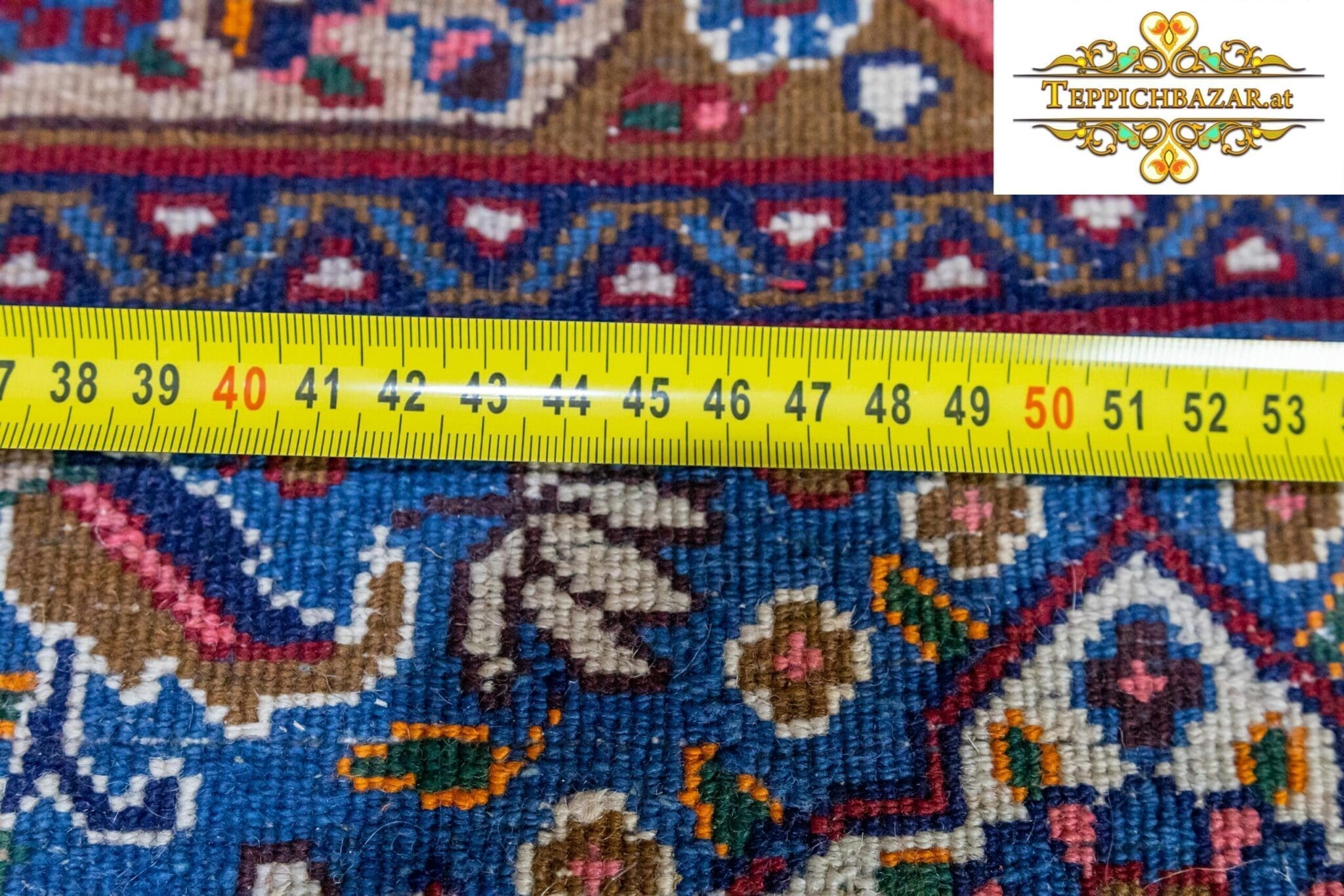 Perserteppich Moud 305 x 210 cm Wolle handgeknüpft (Verkauft)