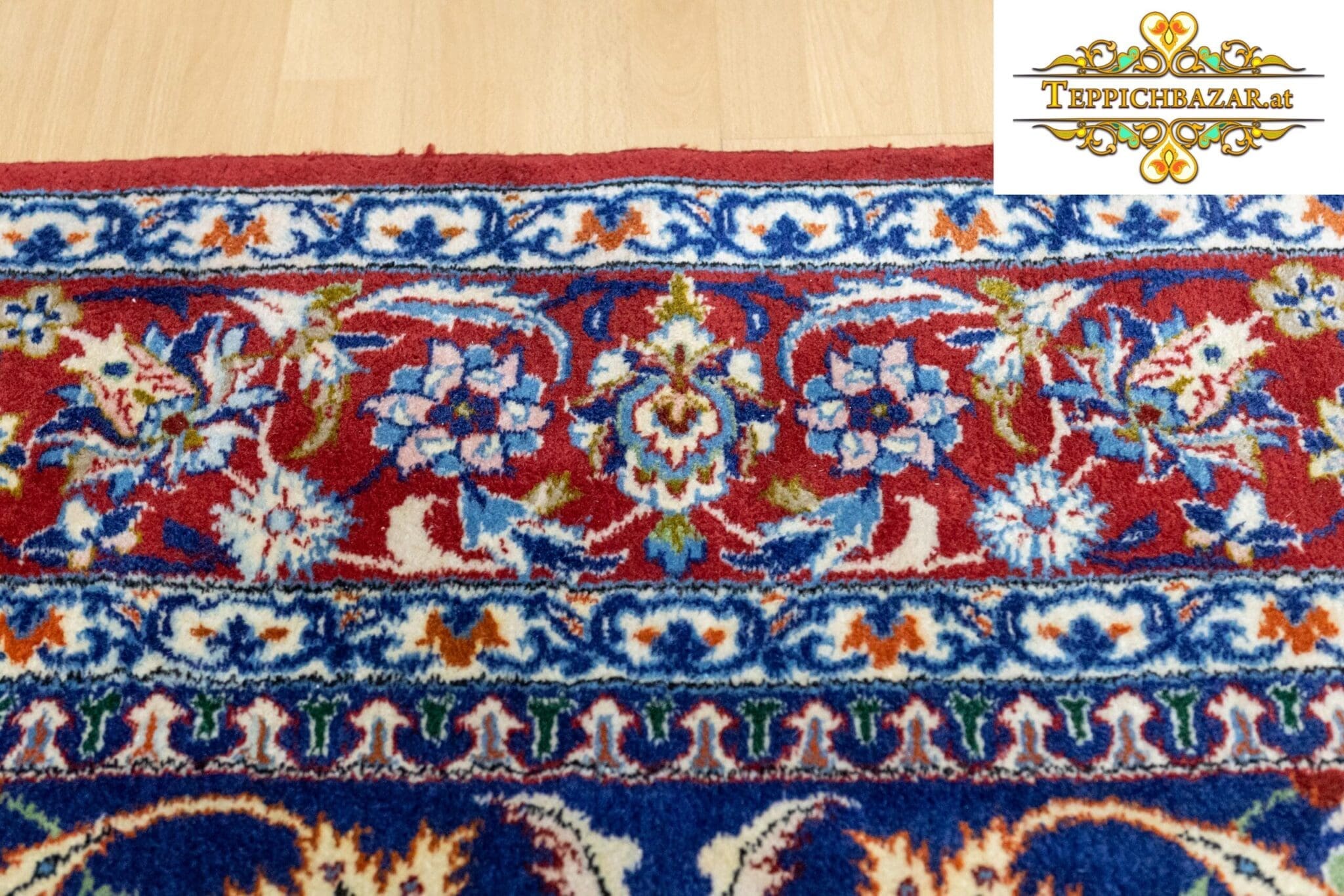 Perserteppich Isfahan 319x215cm handgeknüpft (Verkauft)