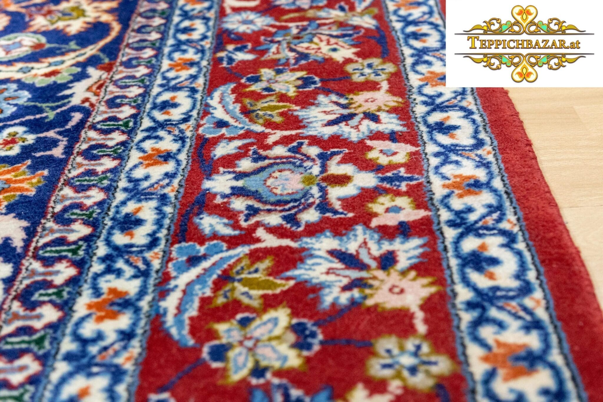 Perserteppich Isfahan 319x215cm handgeknüpft (Verkauft)
