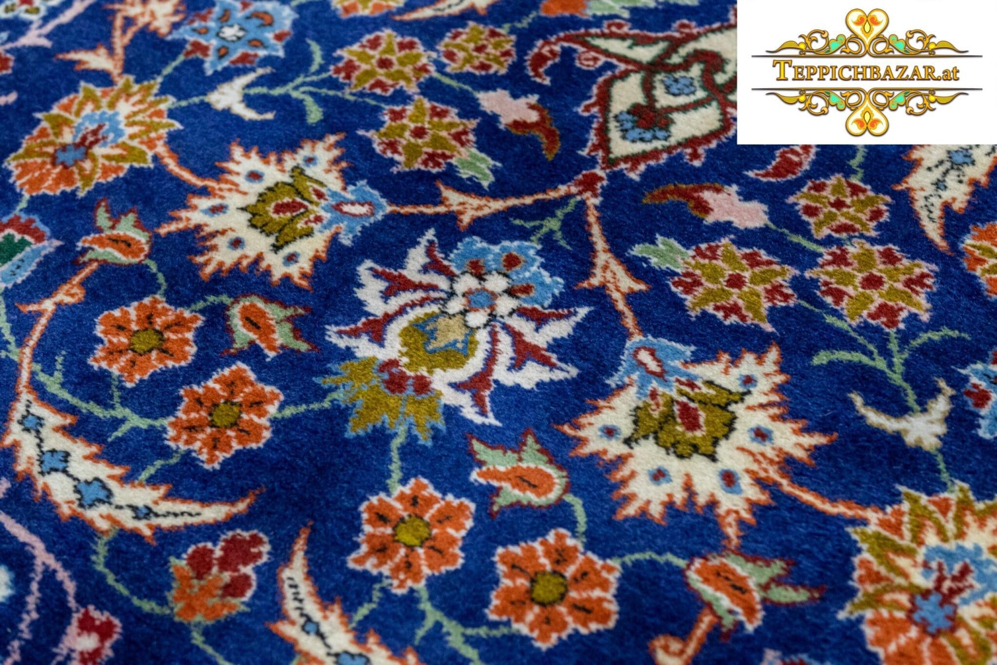 Perserteppich Isfahan 319x215cm handgeknüpft (Verkauft)