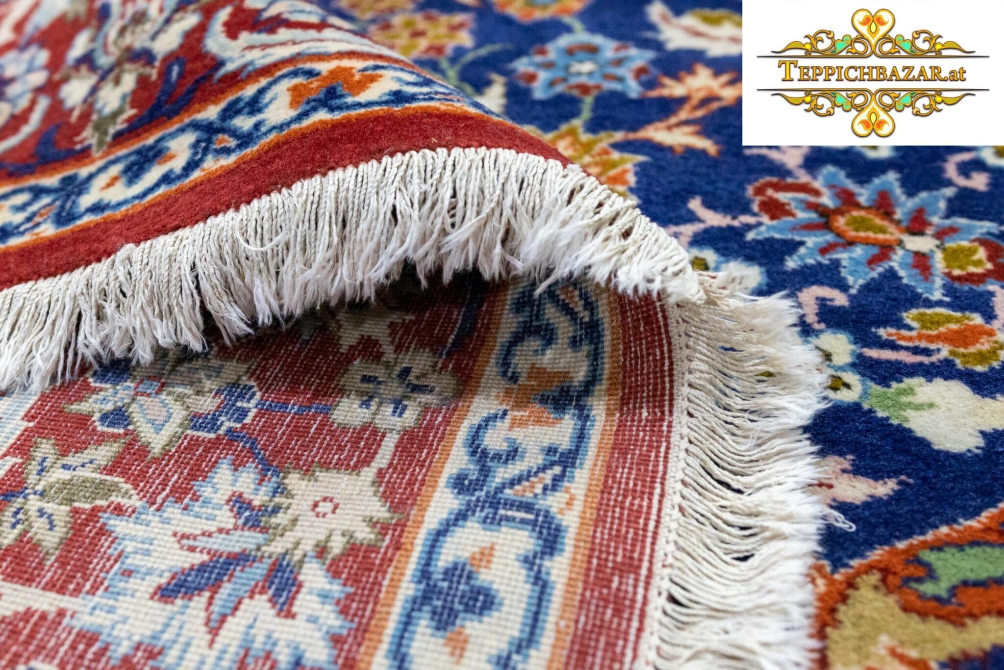 Perserteppich Isfahan 319x215cm handgeknüpft (Verkauft)