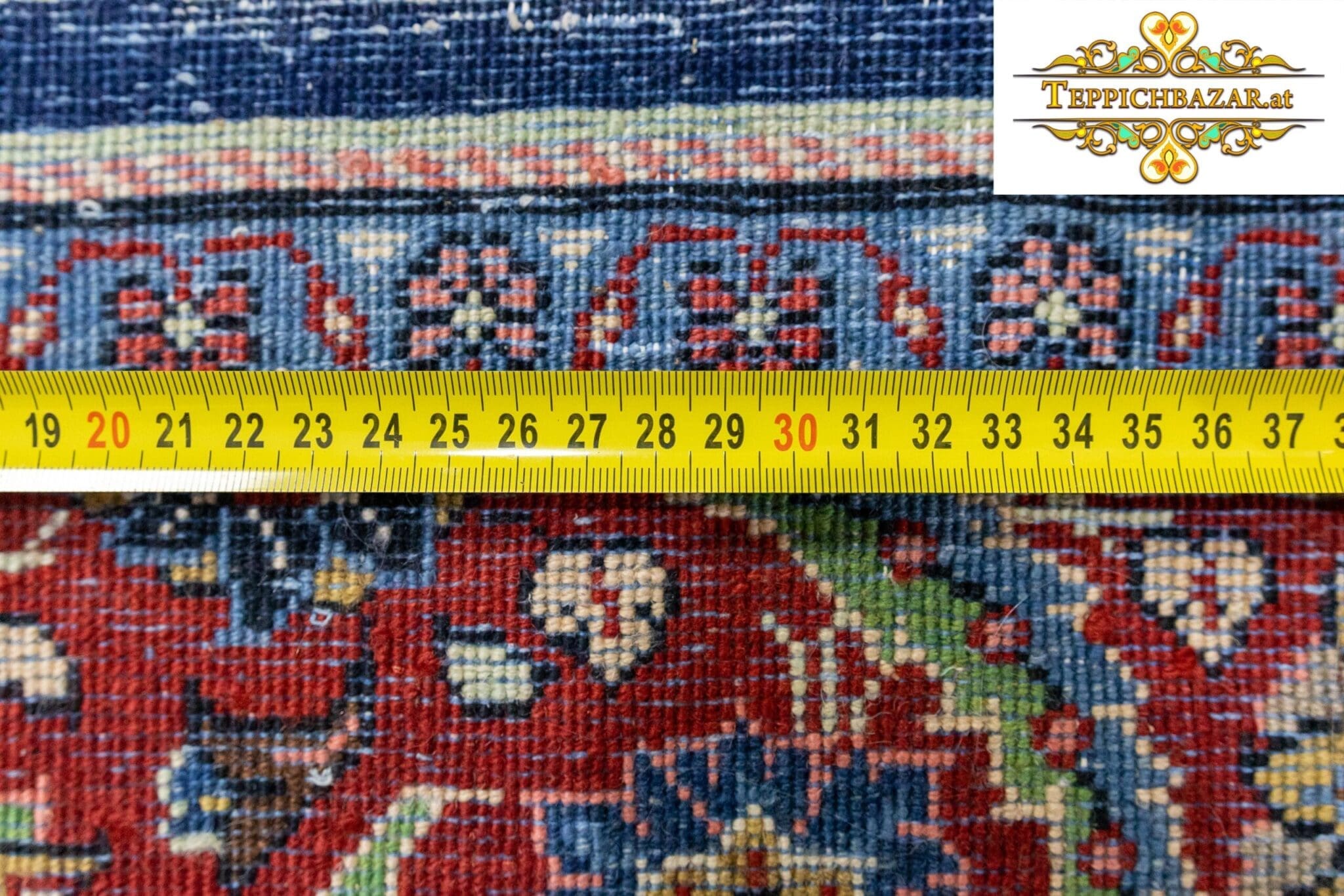 Perserteppich Sarough 307 x 185 cm handgeknüpft (Verkauft)