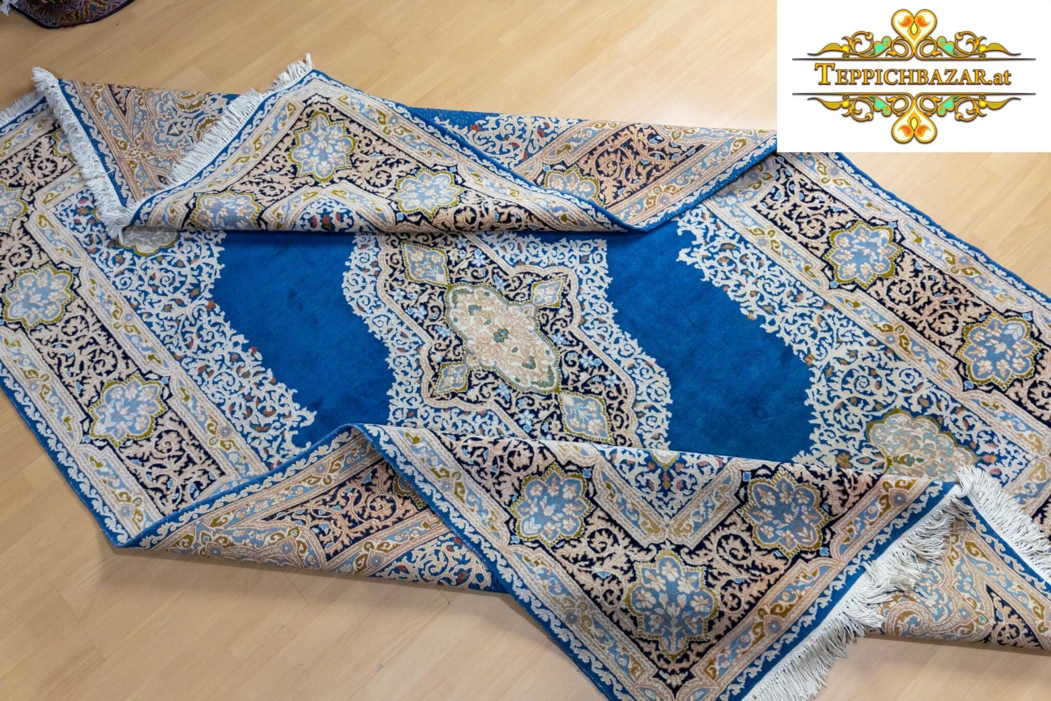 teppichladen-teppichbazar-orientteppich-perserteppich-wien-13-of-17-1-scaled Perserteppich Kerman ca. 272x182 cm Wolle handgeknüpft (Verkauft)