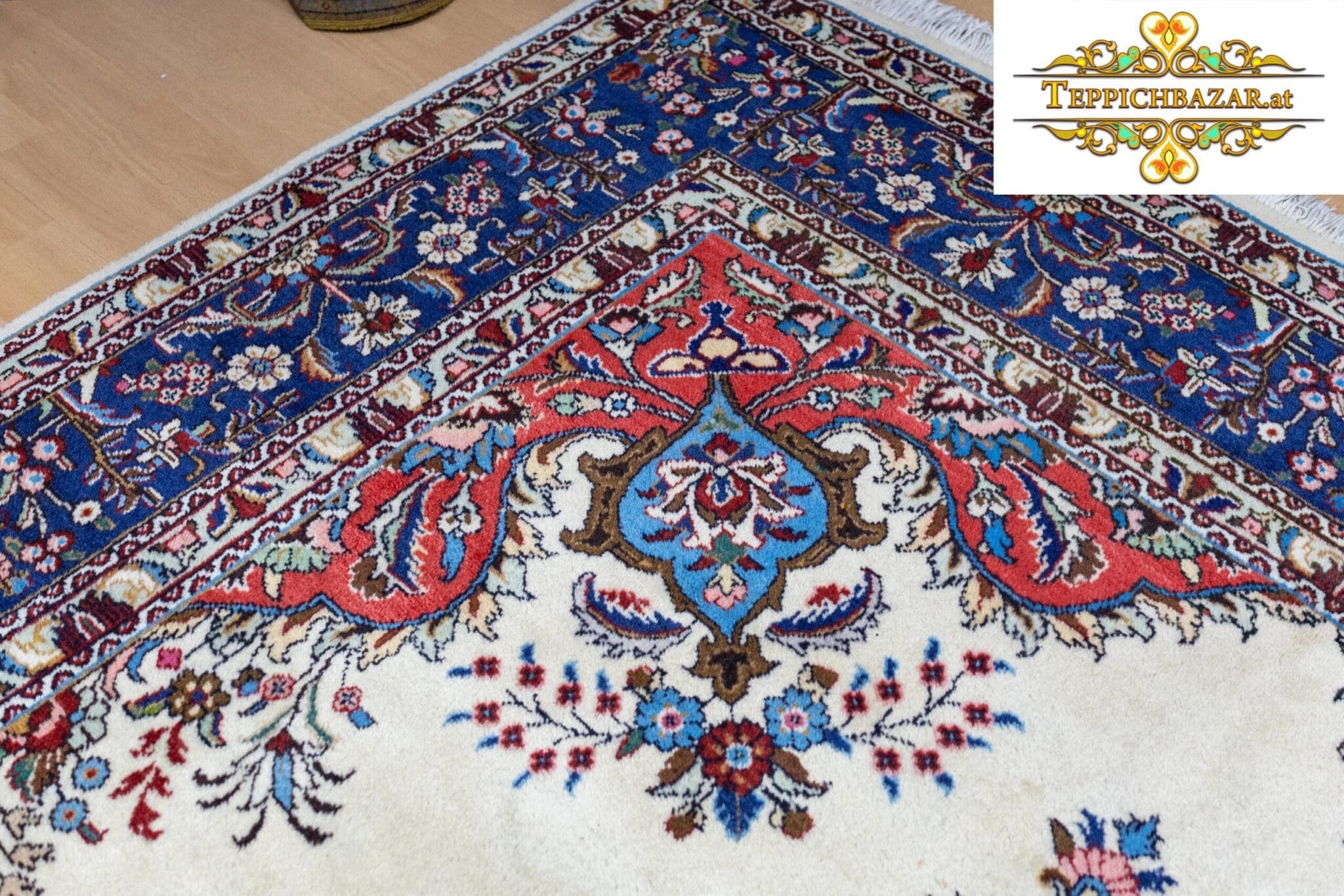 Perserteppich Täbriz ca. 312 x 218 cm Wolle handgeknüpft