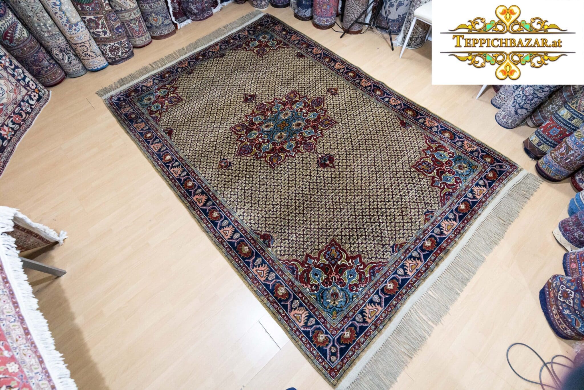 Perserteppich Koliai ca 300x205 cm handgeknüpft (Verkauft)