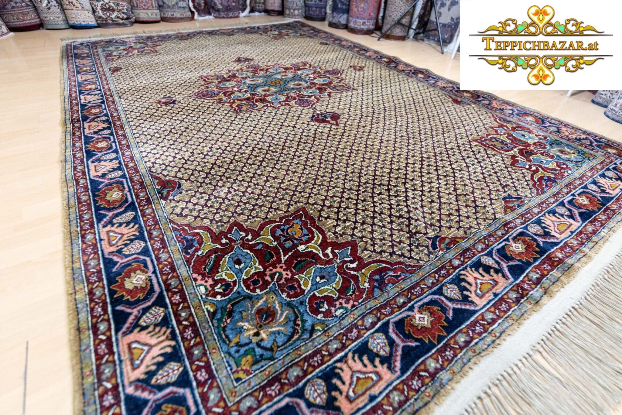 Perserteppich Koliai ca 300x205 cm handgeknüpft (Verkauft)