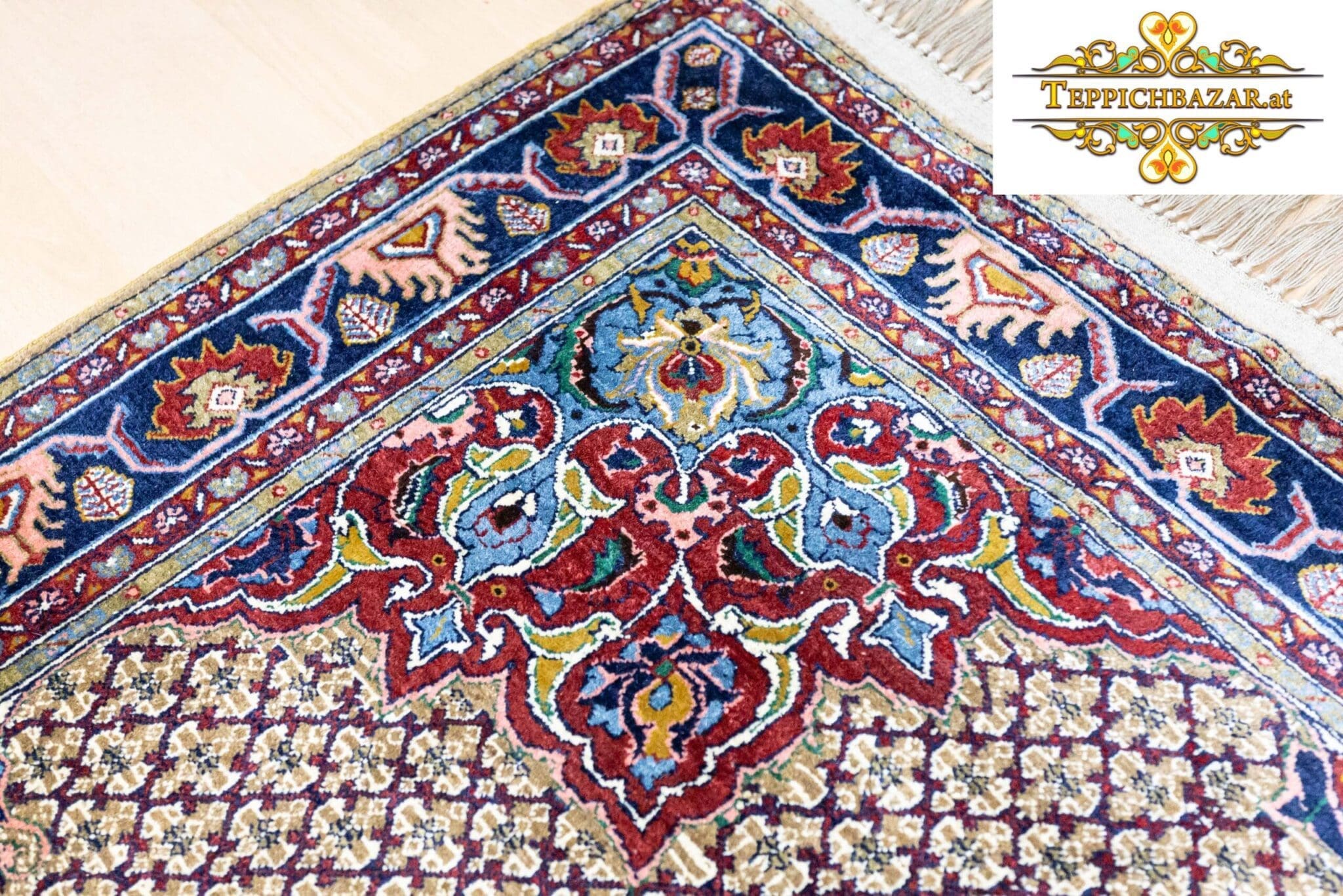 Perserteppich Koliai ca 300x205 cm handgeknüpft (Verkauft)