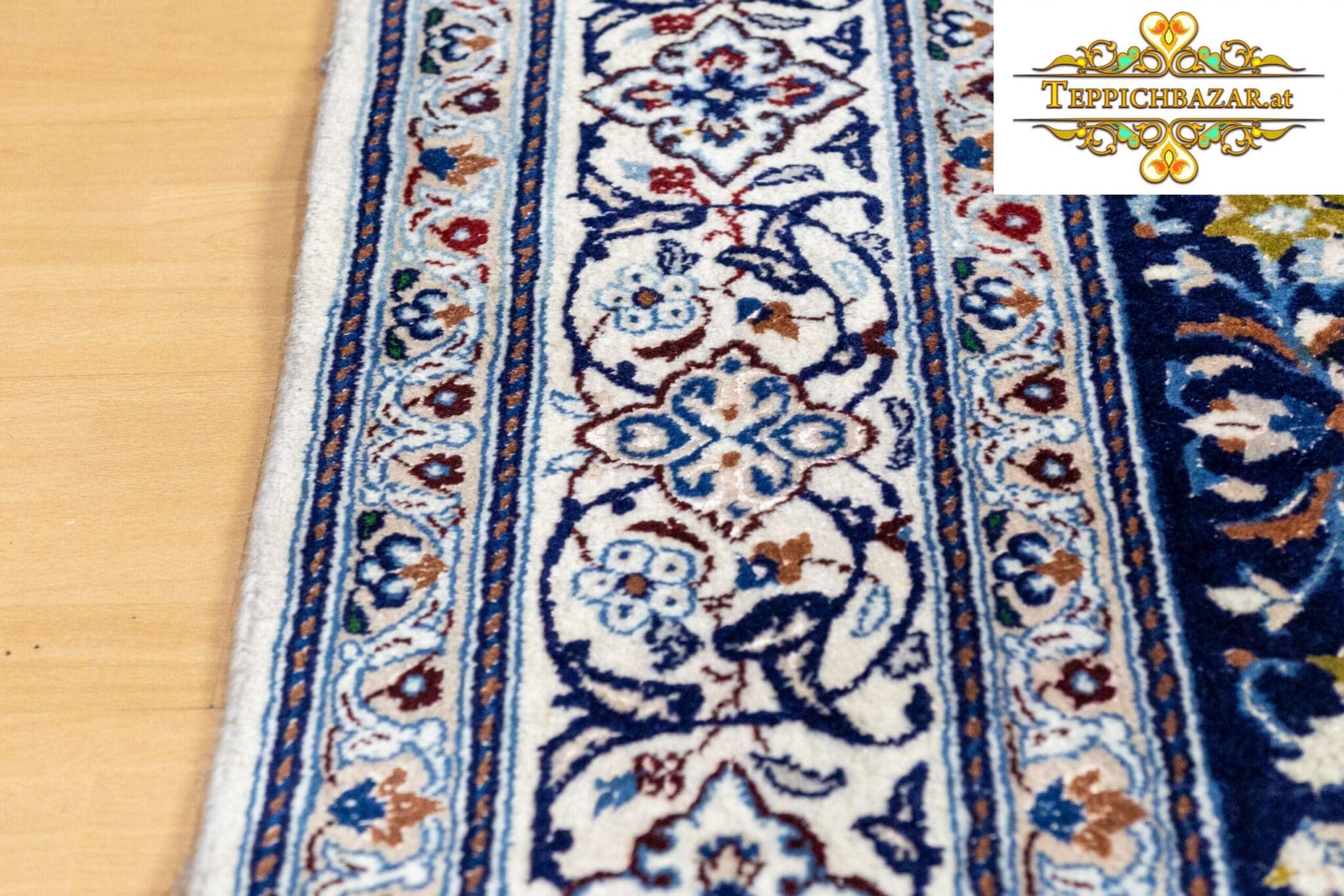 Perserteppich Nain ca. 290 x 203 cm handgeknüpft (Verkauft)