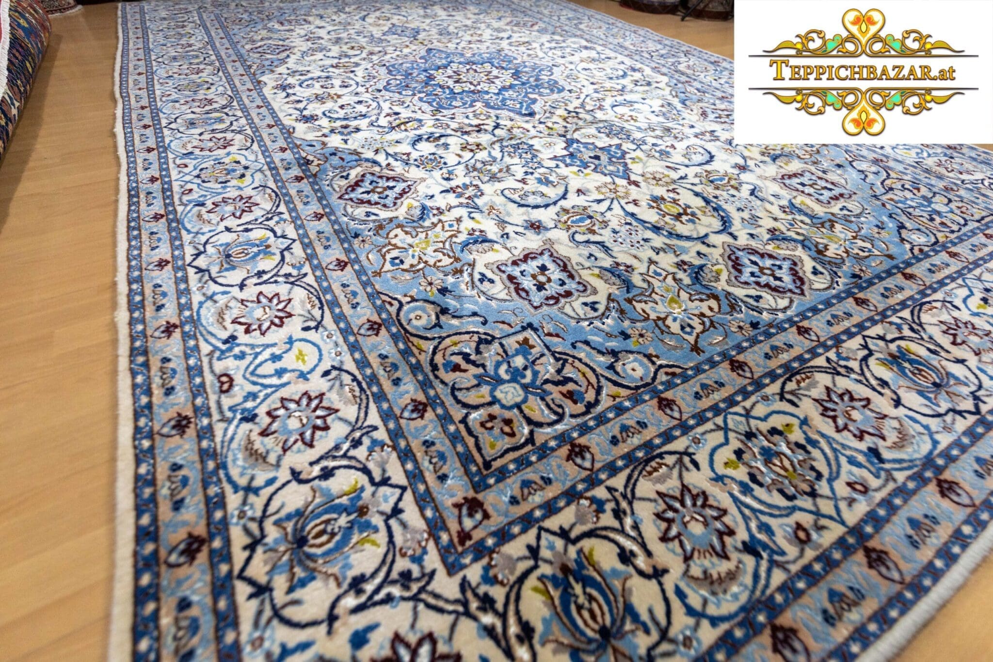 teppichladen-teppichbazar-orientteppich-perserteppich-wien-4-of-34-1-scaled Perserteppich Nain ca. 345 x 208 cm Wolle handgeknüpft (Verkauft)