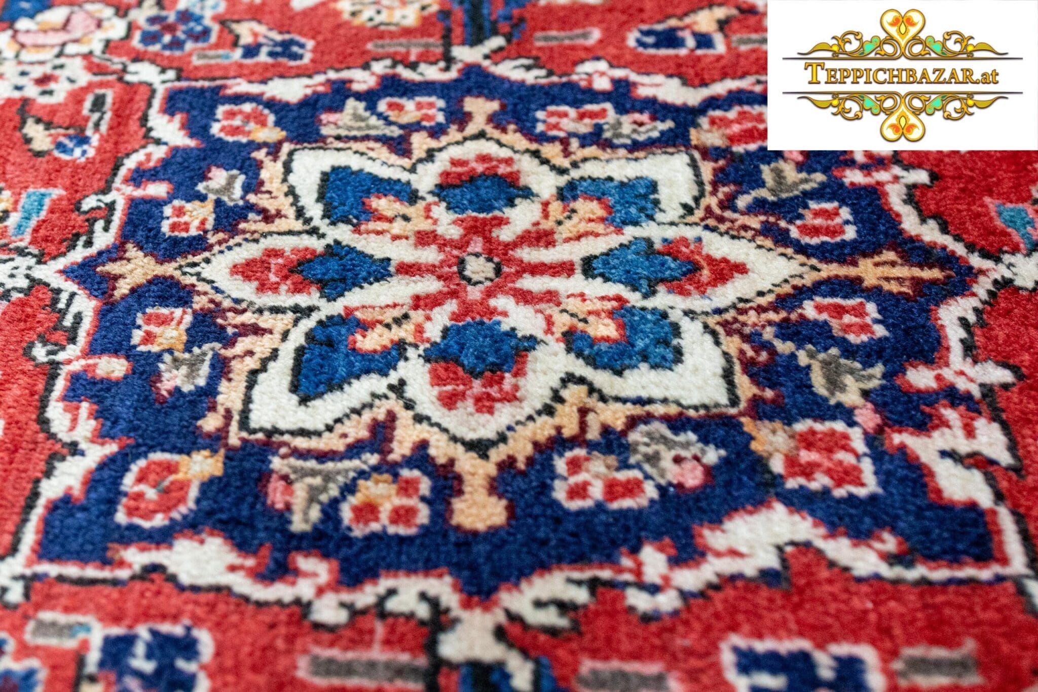 Perserteppich Koliai ca 302 x 159 cm Wolle handgeknüpft