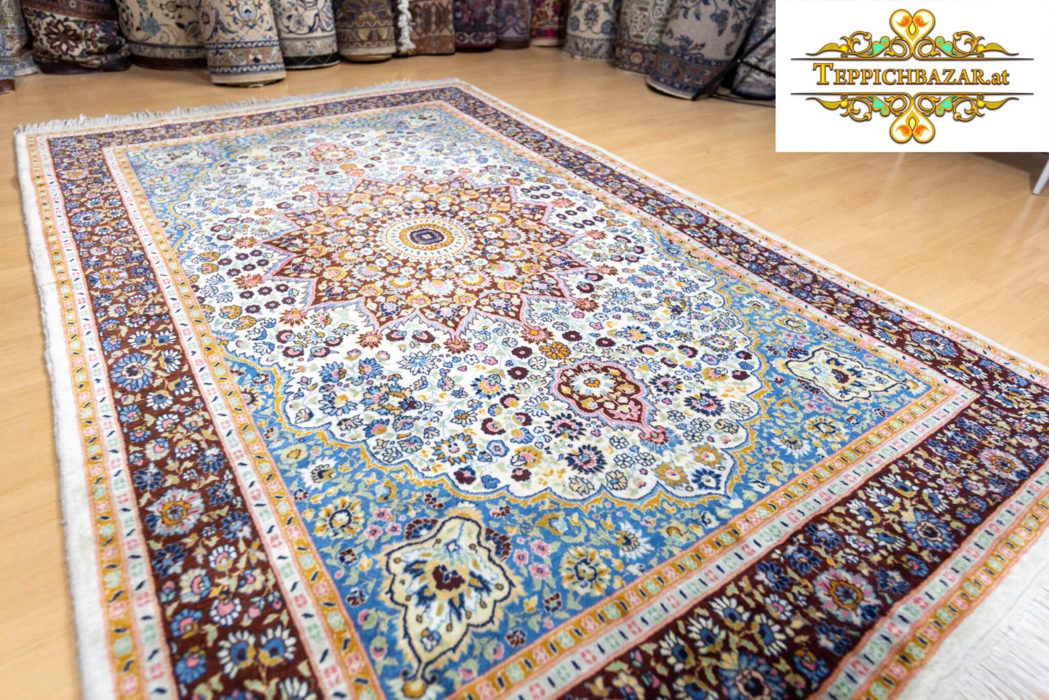 Orientteppich Hereke ca. 218x140cm handgeknüpft (Verkauft)