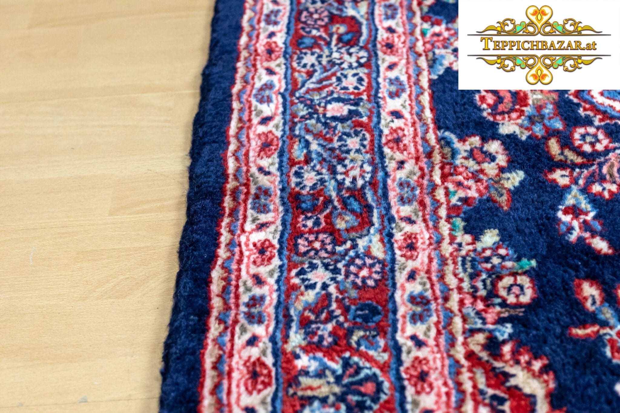Perserteppich Sarough Farahan ca 200x135 cm Wolle handgeknüpft
