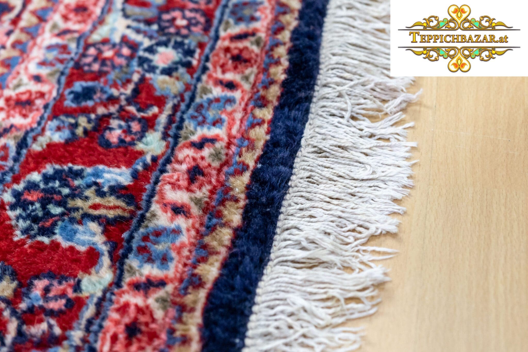 Perserteppich Sarough Farahan ca 200x135 cm Wolle handgeknüpft