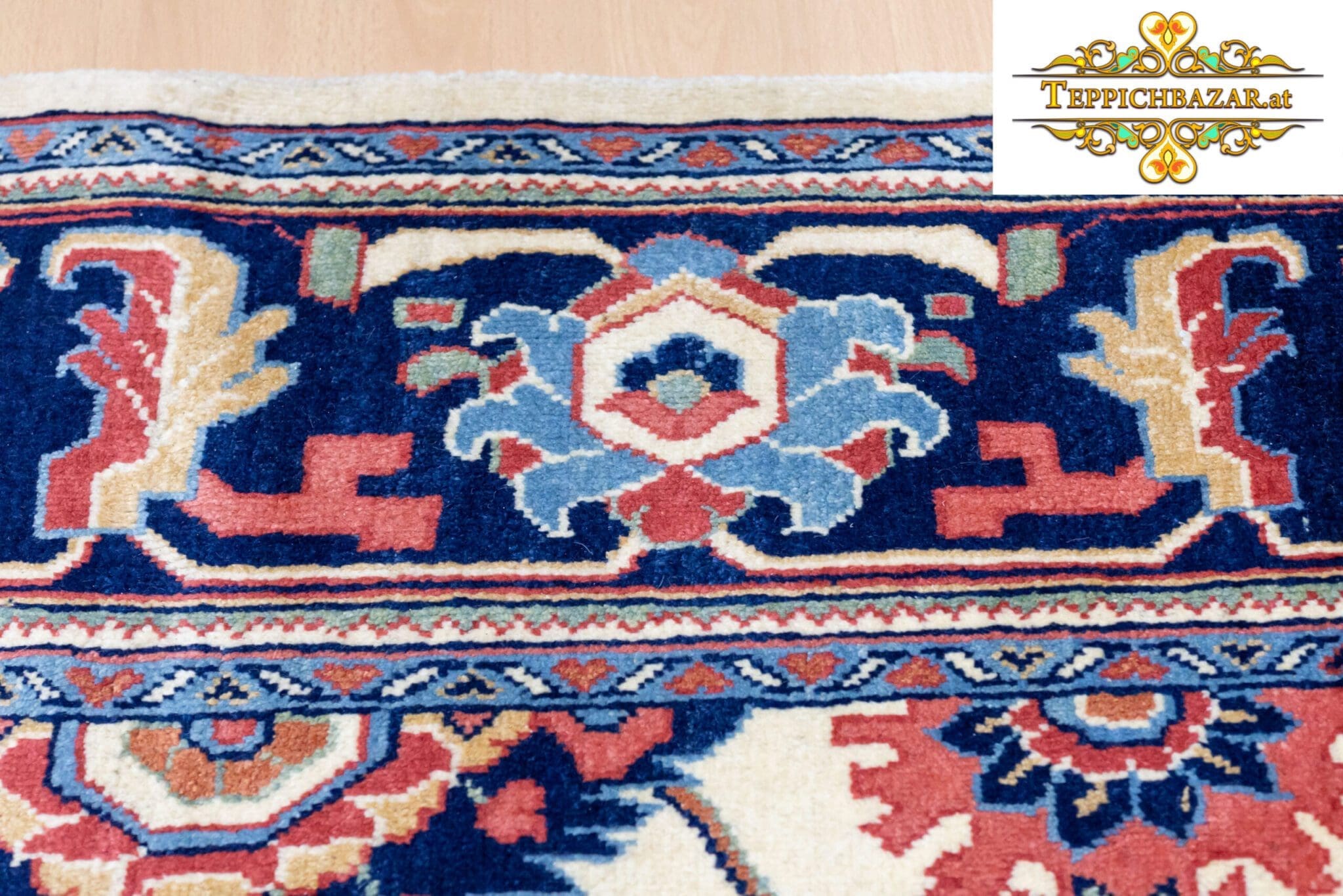 Perserteppich Sarough Farahan ca. 290x210 cm Wolle handgeknüpft