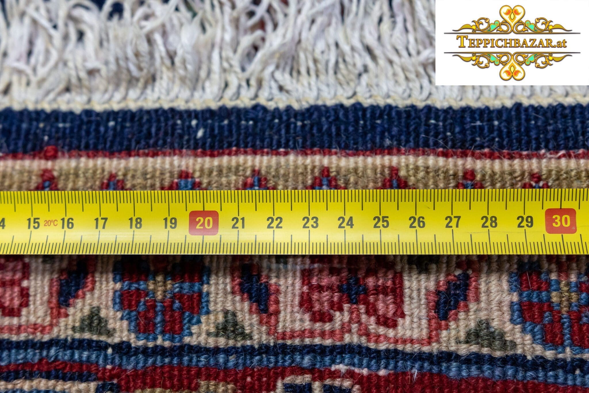 Perserteppich Sarough Farahan ca 200x135 cm Wolle handgeknüpft