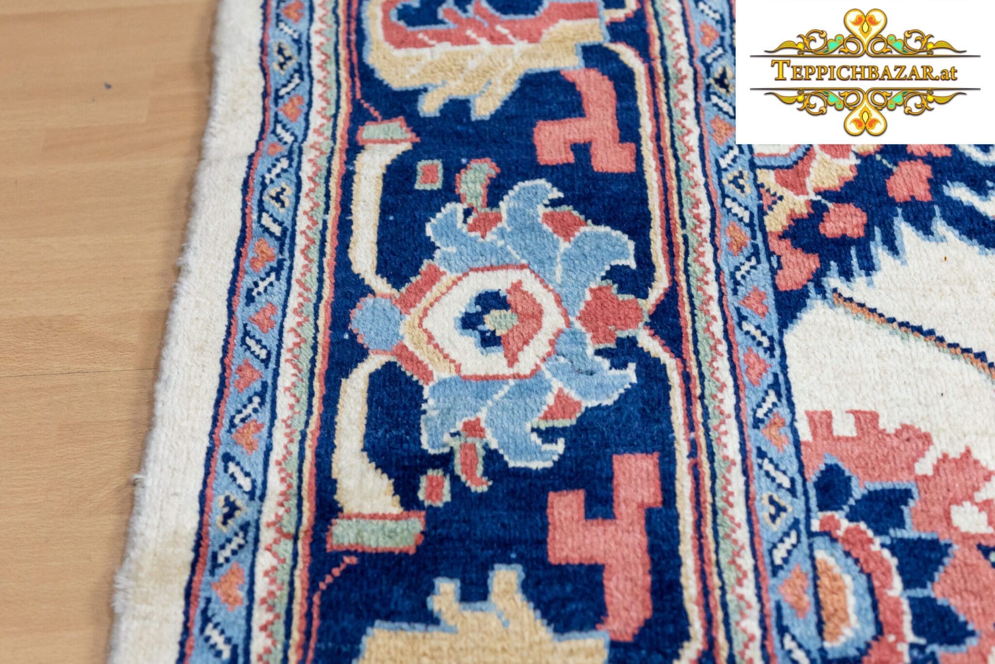 Perserteppich Sarough Farahan ca. 290x210 cm Wolle handgeknüpft
