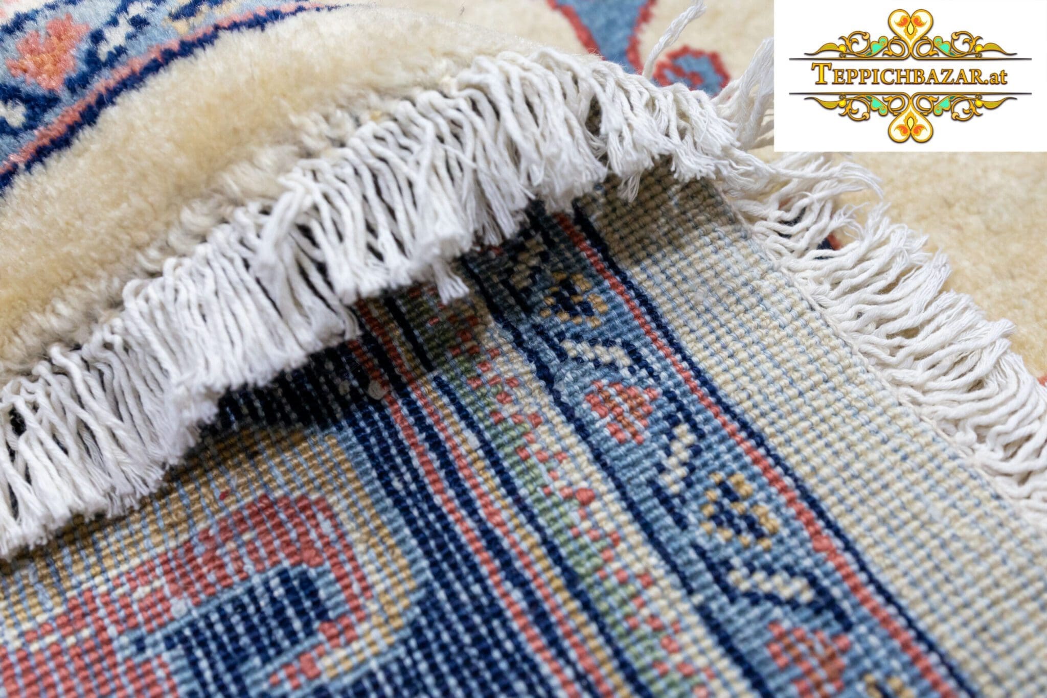 Perserteppich Sarough Farahan ca. 290x210 cm Wolle handgeknüpft