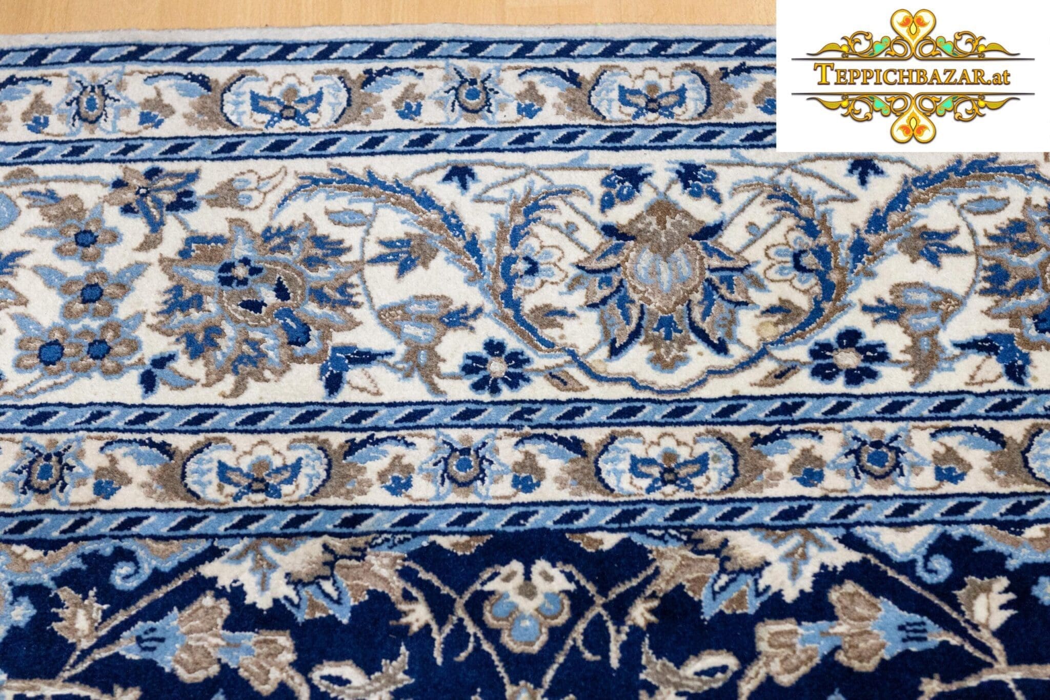 Perserteppich Nain ca. 290x210 cm handgeknüpft (Verkauft)