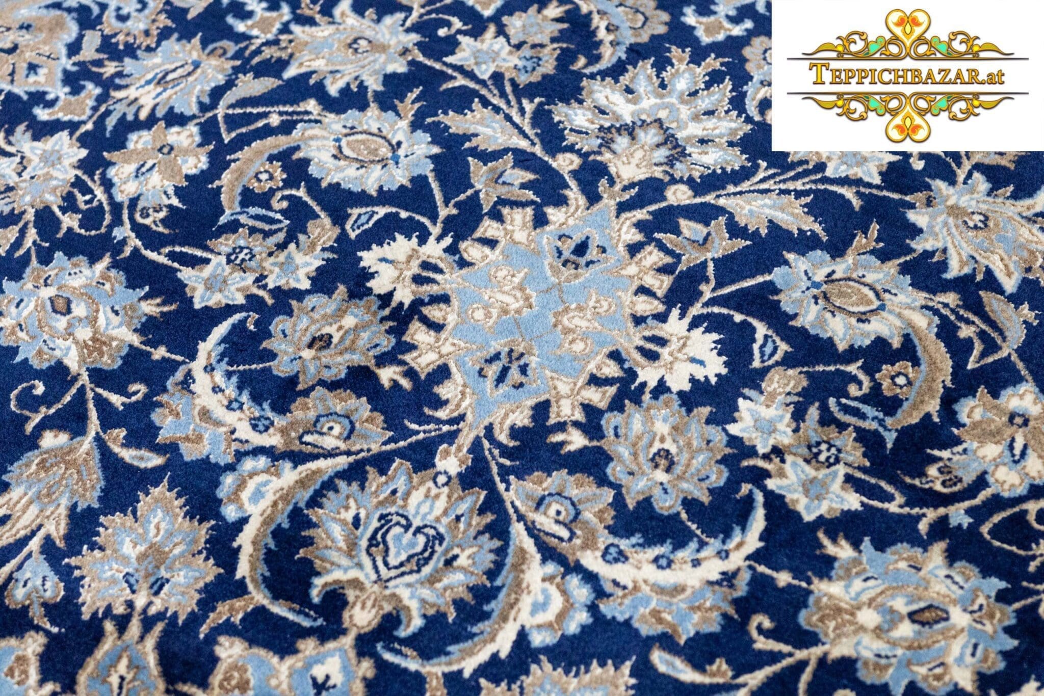Perserteppich Nain ca. 290x210 cm handgeknüpft (Verkauft)