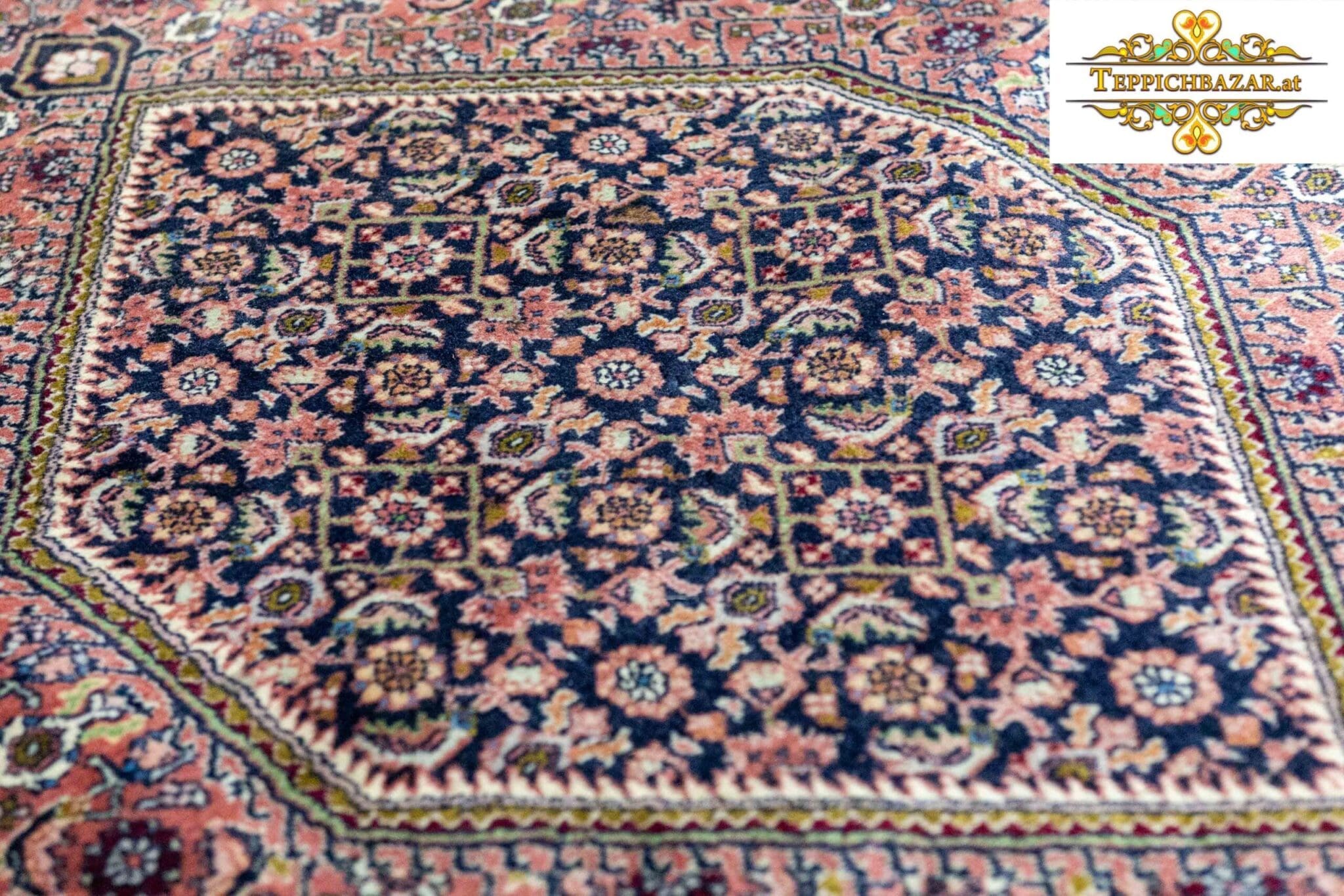 Perserteppich Bidjar 251x175 cm Schurwolle handgeknuepft
