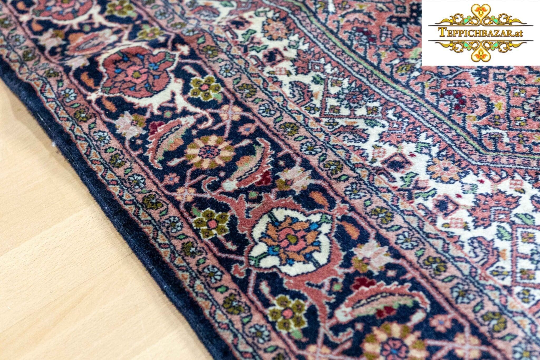 Perserteppich Bidjar 251x175 cm Schurwolle handgeknuepft