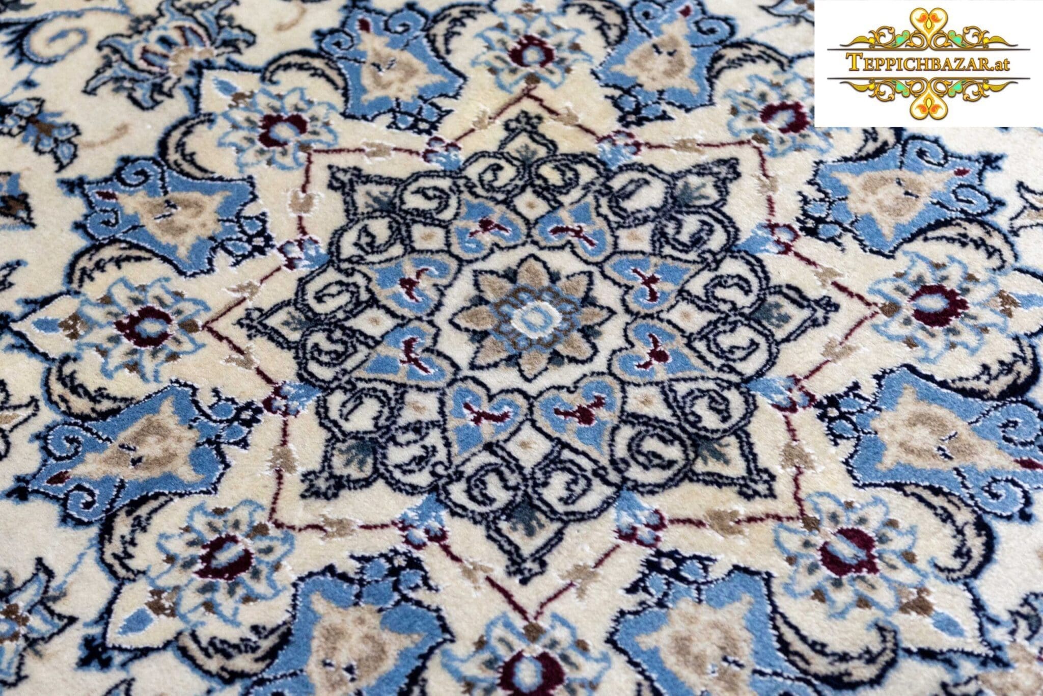Perserteppich Nain ca. 300 x 200 cm Wolle handgeknüpft (Verkauft)