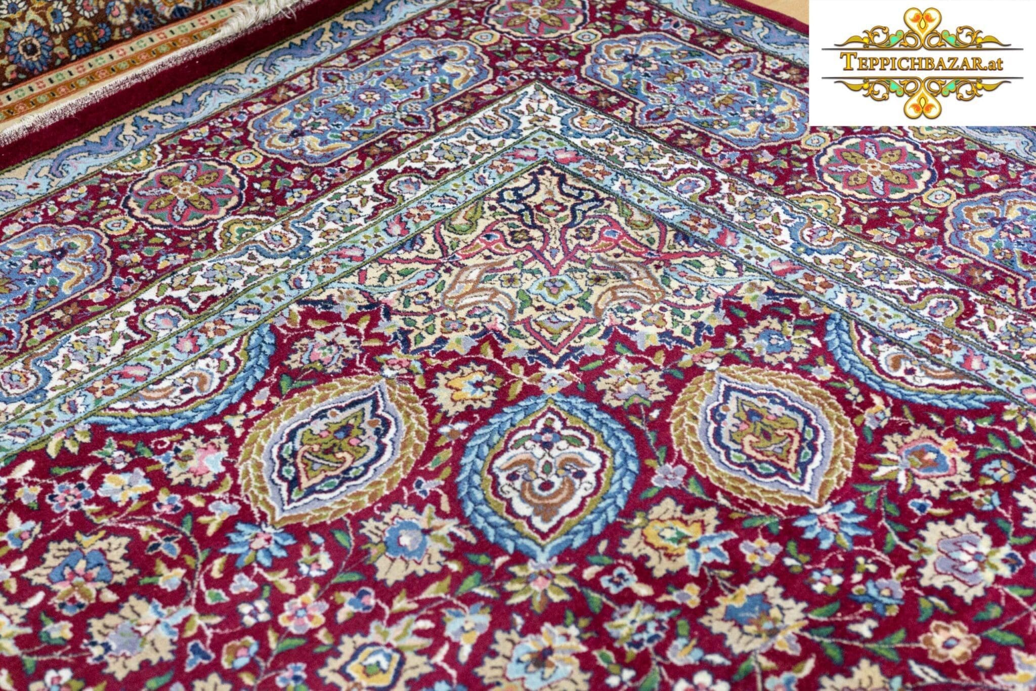 Perserteppich Ardabil 370 x 275 cm Wolle handgeknüpft