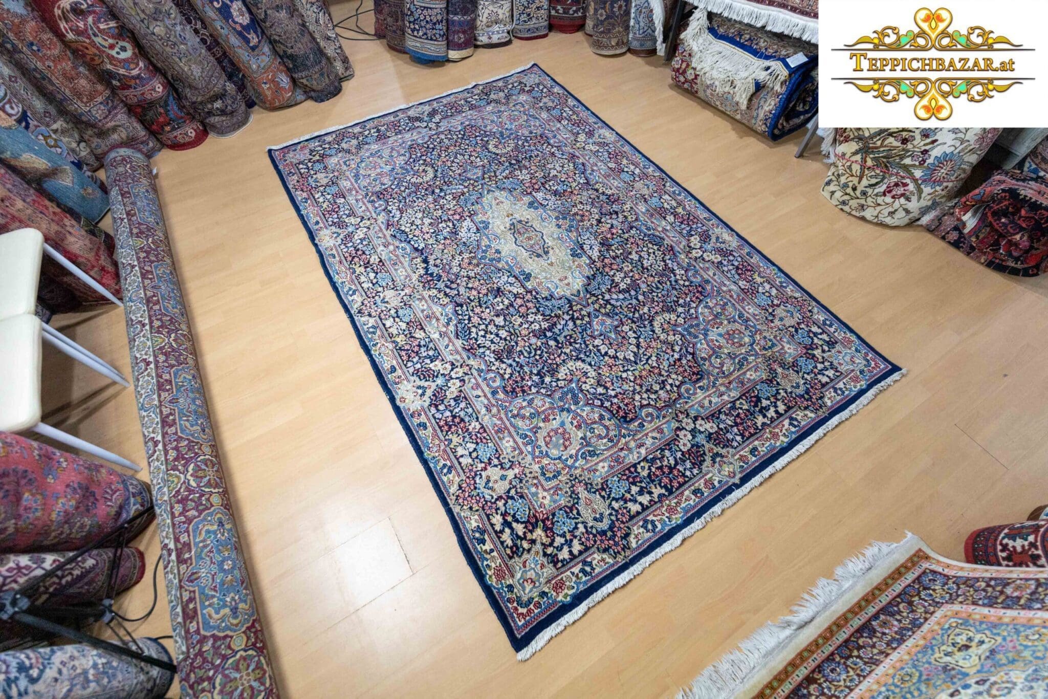 Perserteppich Kirman 267 x 180 cm handgeknüpft (Verkauft)