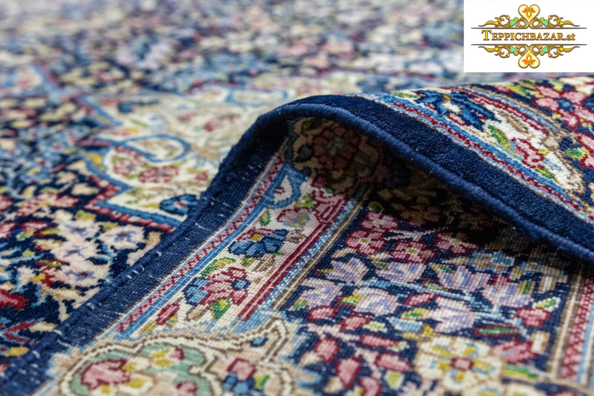 Perserteppich Kirman 267 x 180 cm handgeknüpft (Verkauft)