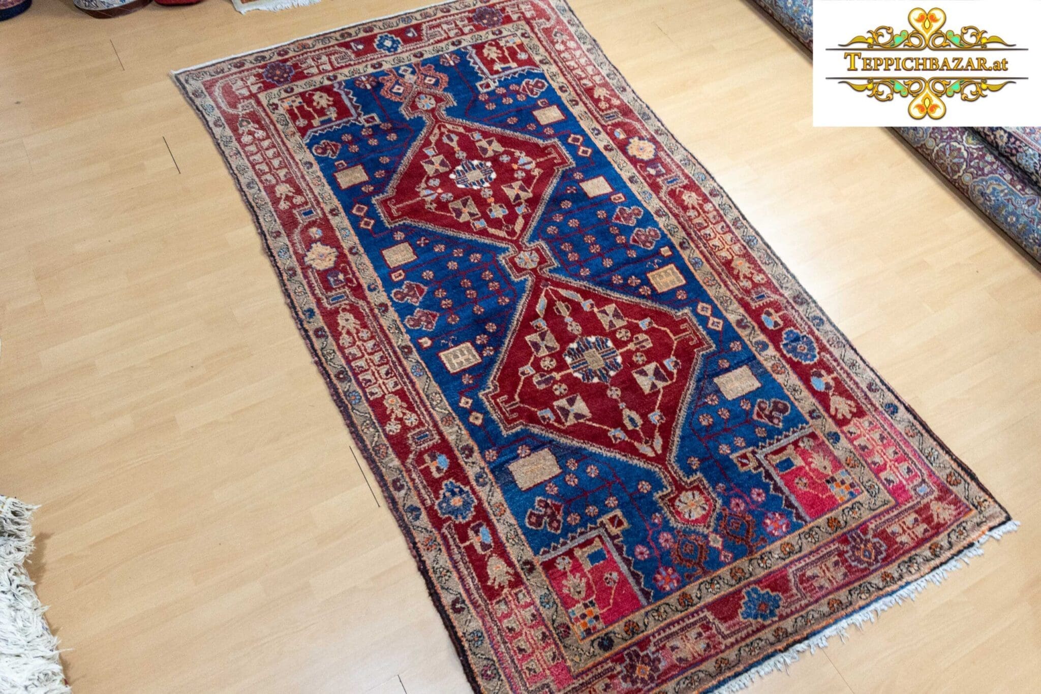 Perserteppich Hamedan 260 x 140 cm handgeknüpft (Verkauft)