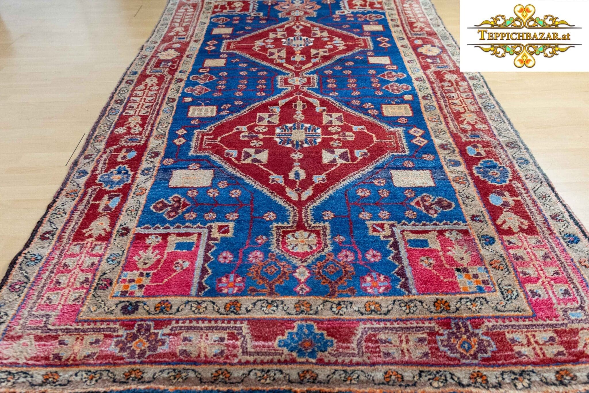 Perserteppich Hamedan 260 x 140 cm handgeknüpft (Verkauft)