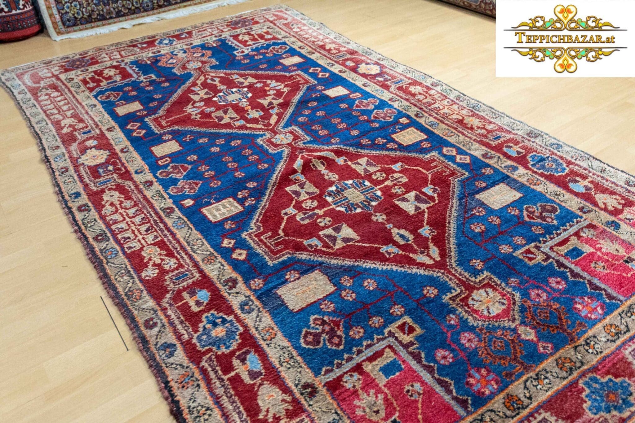 Perserteppich Hamedan 260 x 140 cm handgeknüpft (Verkauft)