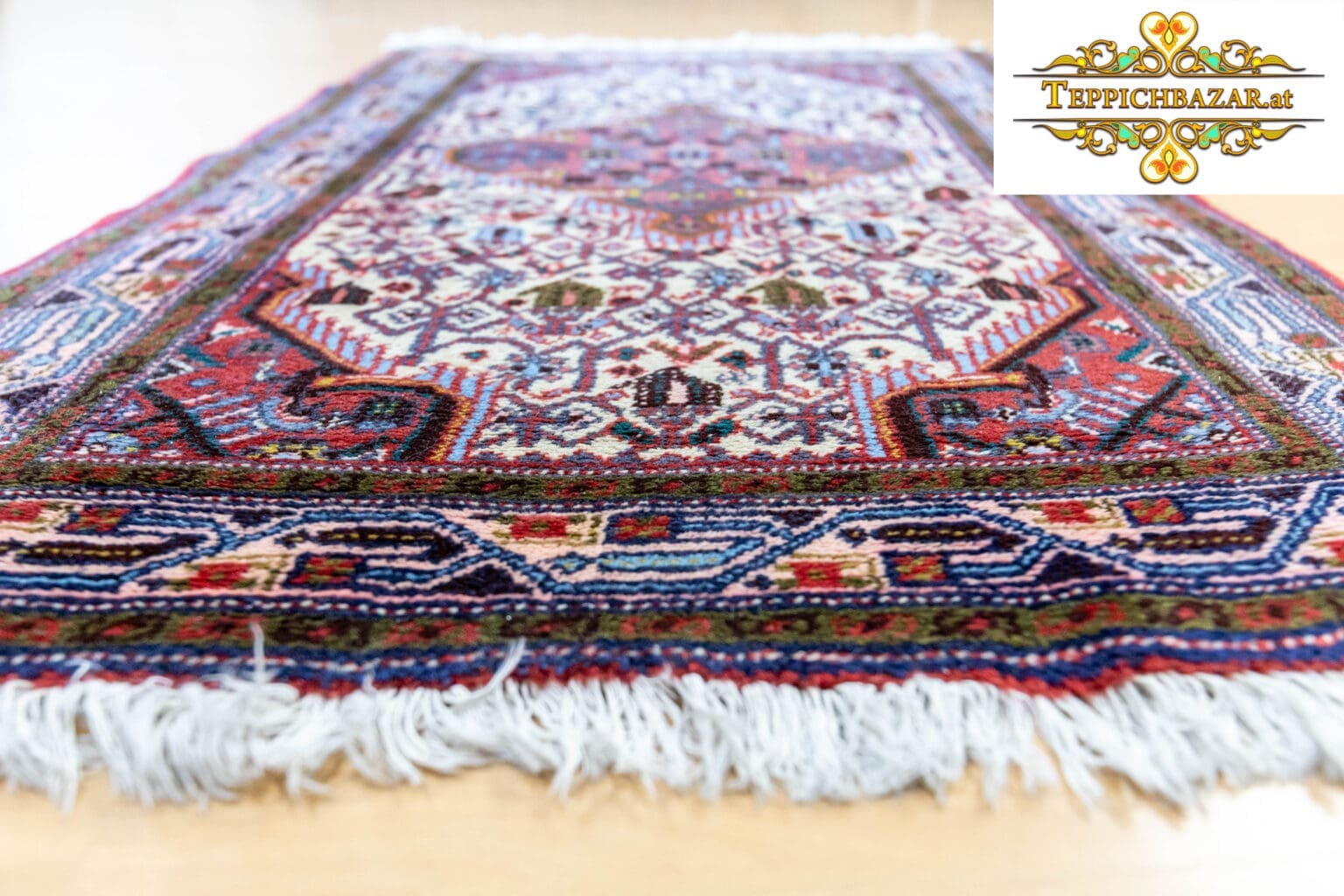 Perserteppich Hamedan 123 x 78 cm Wolle handgeknüpft (Verkauft)