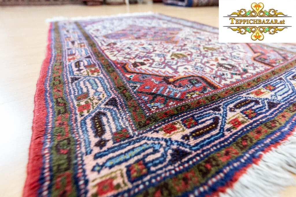 Perserteppich Hamedan 123 x 78 cm Wolle handgeknüpft (Verkauft)