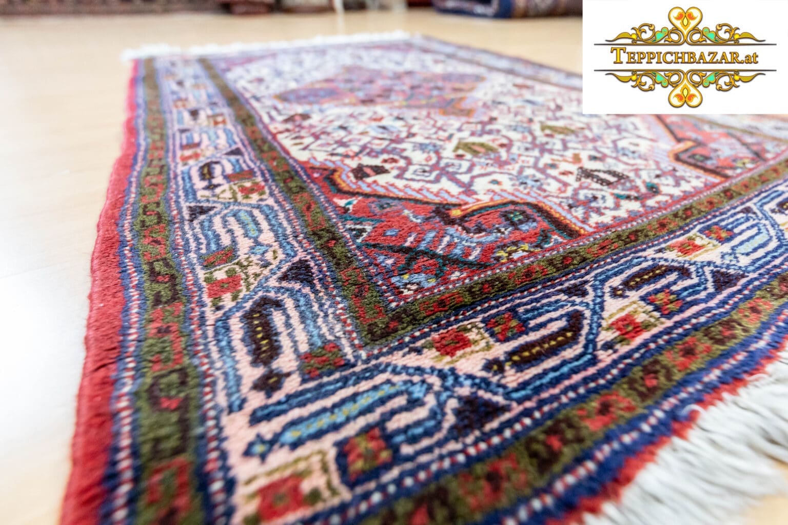 Perserteppich Hamedan 123 x 78 cm Wolle handgeknüpft (Verkauft)