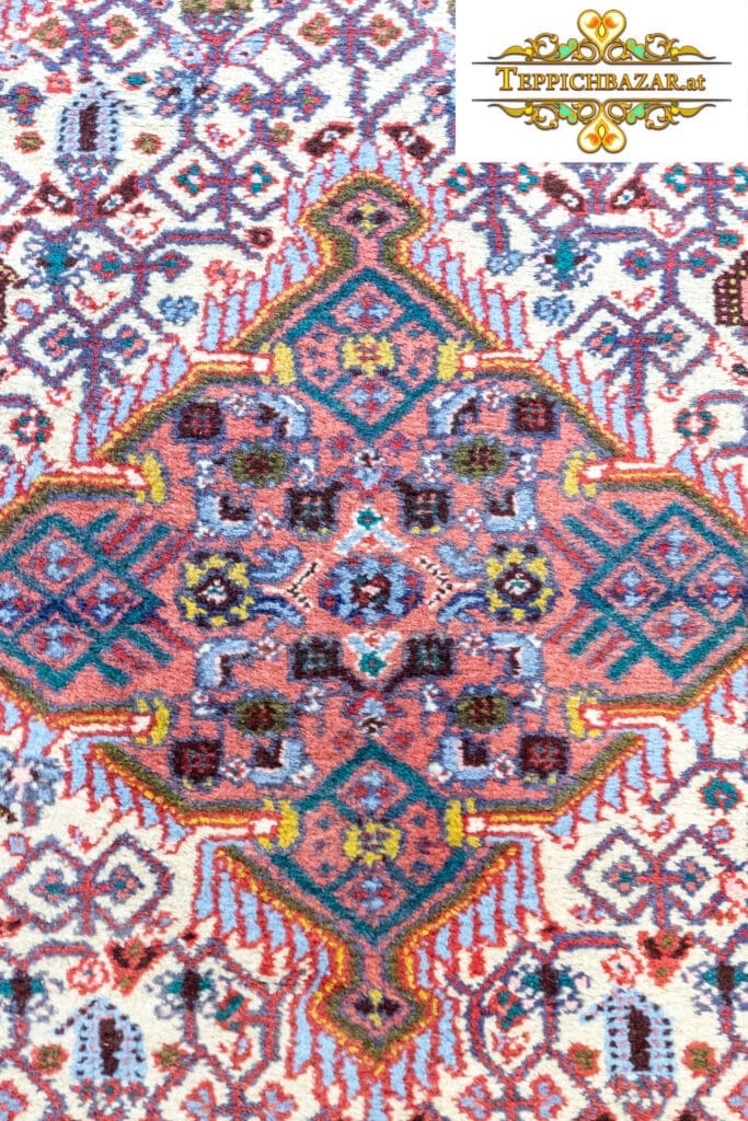 Perserteppich Hamedan 123 x 78 cm Wolle handgeknüpft (Verkauft)