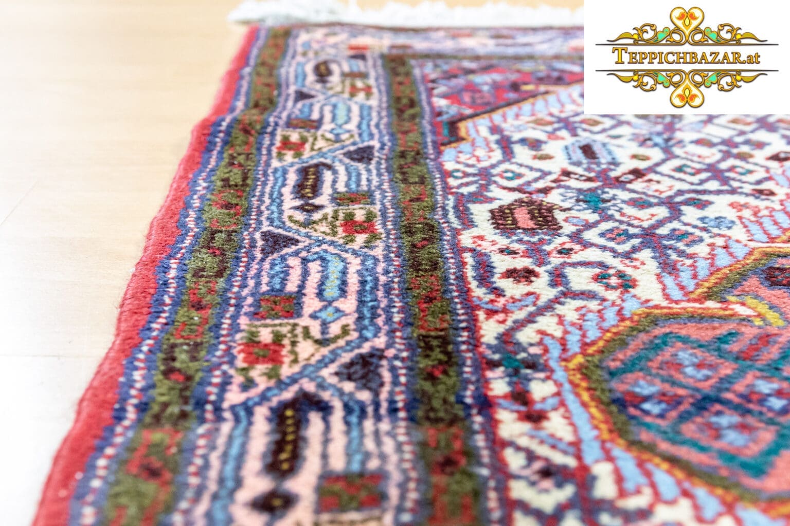 Perserteppich Hamedan 123 x 78 cm Wolle handgeknüpft (Verkauft)