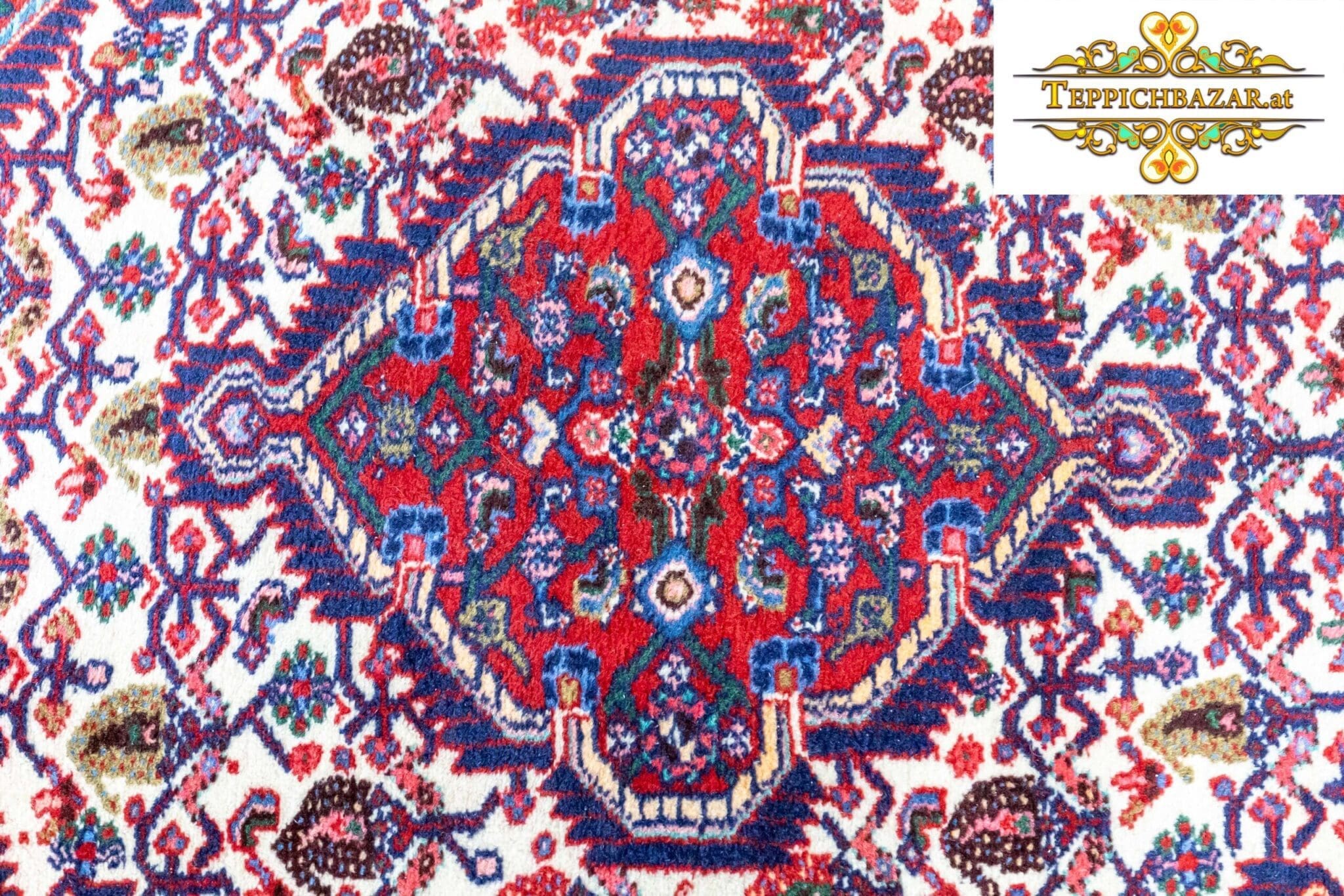 Perserteppich Hamedan 126 x 85 cm handgeknüpft (Verkauft)